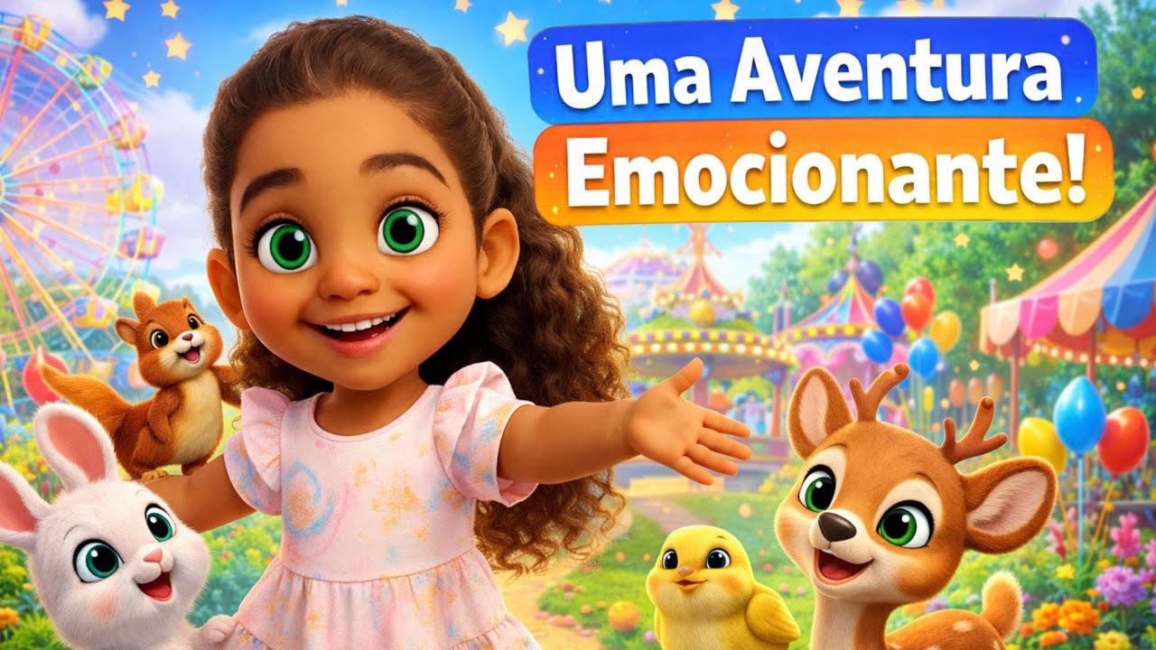 octavia e os animais vão brincar no parque
