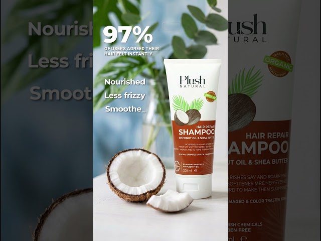 coconut shampoo | Plush Natural