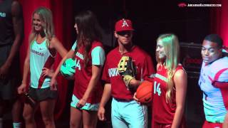2014-15 Razorback Uniforms Unvieled at Hogspy Awards