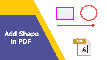 How to add shape in a PDF File using Foxit PhantomPDF