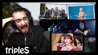 Download Lagu Reacting to tripleS msnz ALL MV's + Christmas Alone MP3