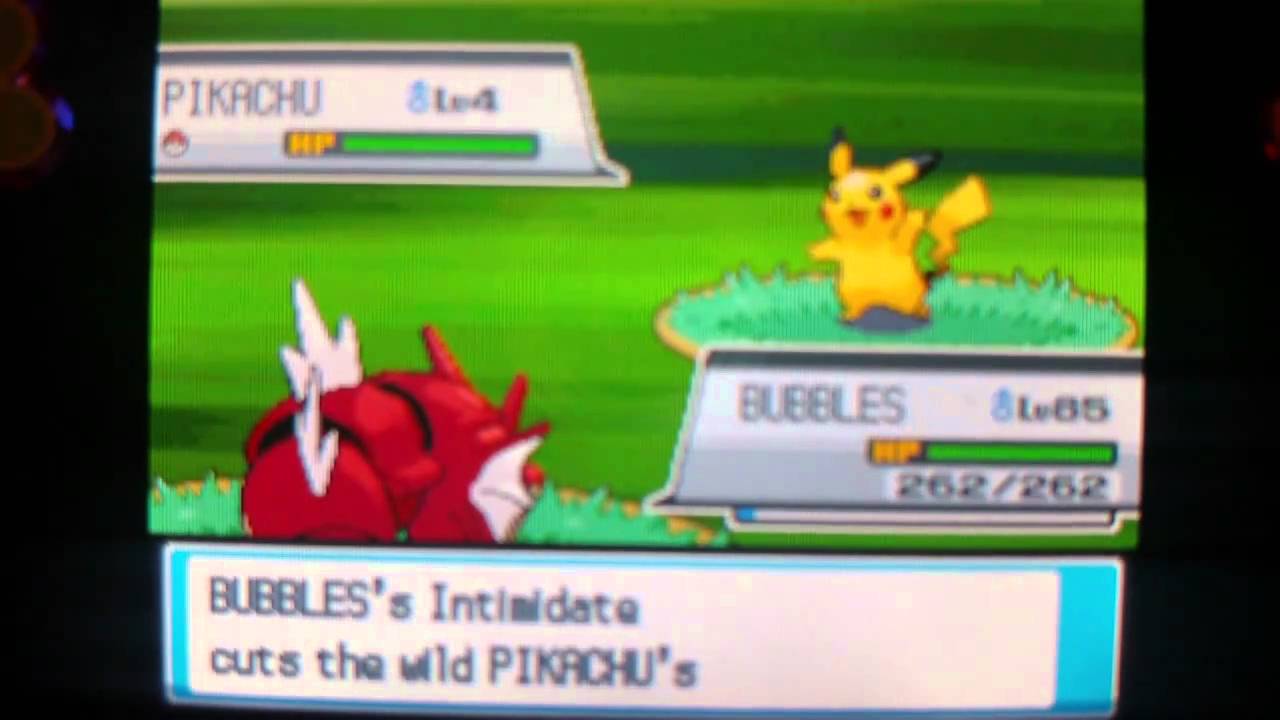 How To Catch Pikachu Pokemon Heart Gold And Soul Silver