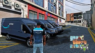 Amazon Delivery Driver Job |GTA 5 MODS|