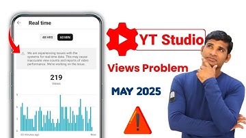 we are experiencing issues with the systems for realtime data yt studio | real time data problem
