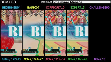 DDR / Une mage blanch - SINGLE (DanceDanceRevolution A20)