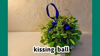 クリスマスkissing ball の作り方 - YouTube
