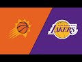 Phoenix Suns(7) Vs LA Lakers(2) Game 1