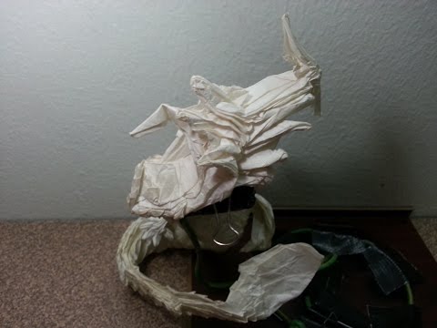 Origami Ryujin 2.0 !? 折り紙ｰ龍神2.0 - YouTube