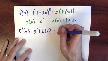 What is the derivative of (1+2x)^5 and sqrt(x^2 + 0.0001)? - Week 5 - Lecture 2 - Mooculus