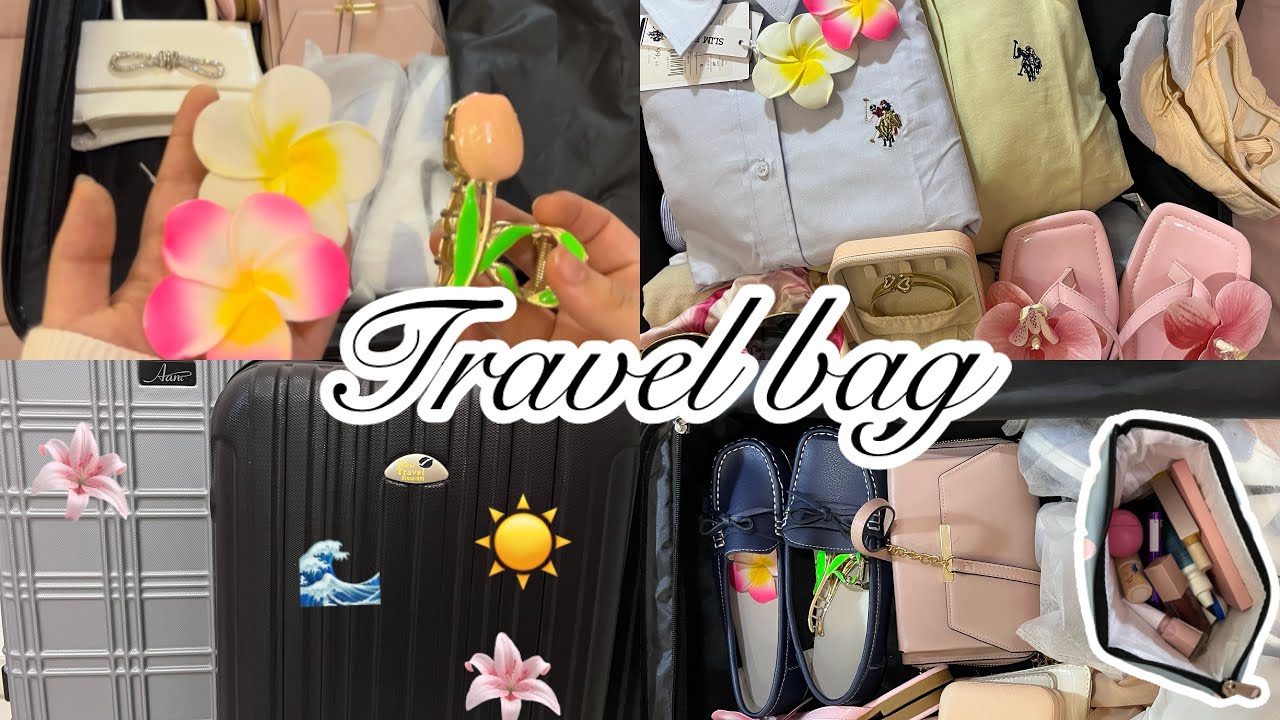تجهيز شنطه السفر Travel bag✈️
