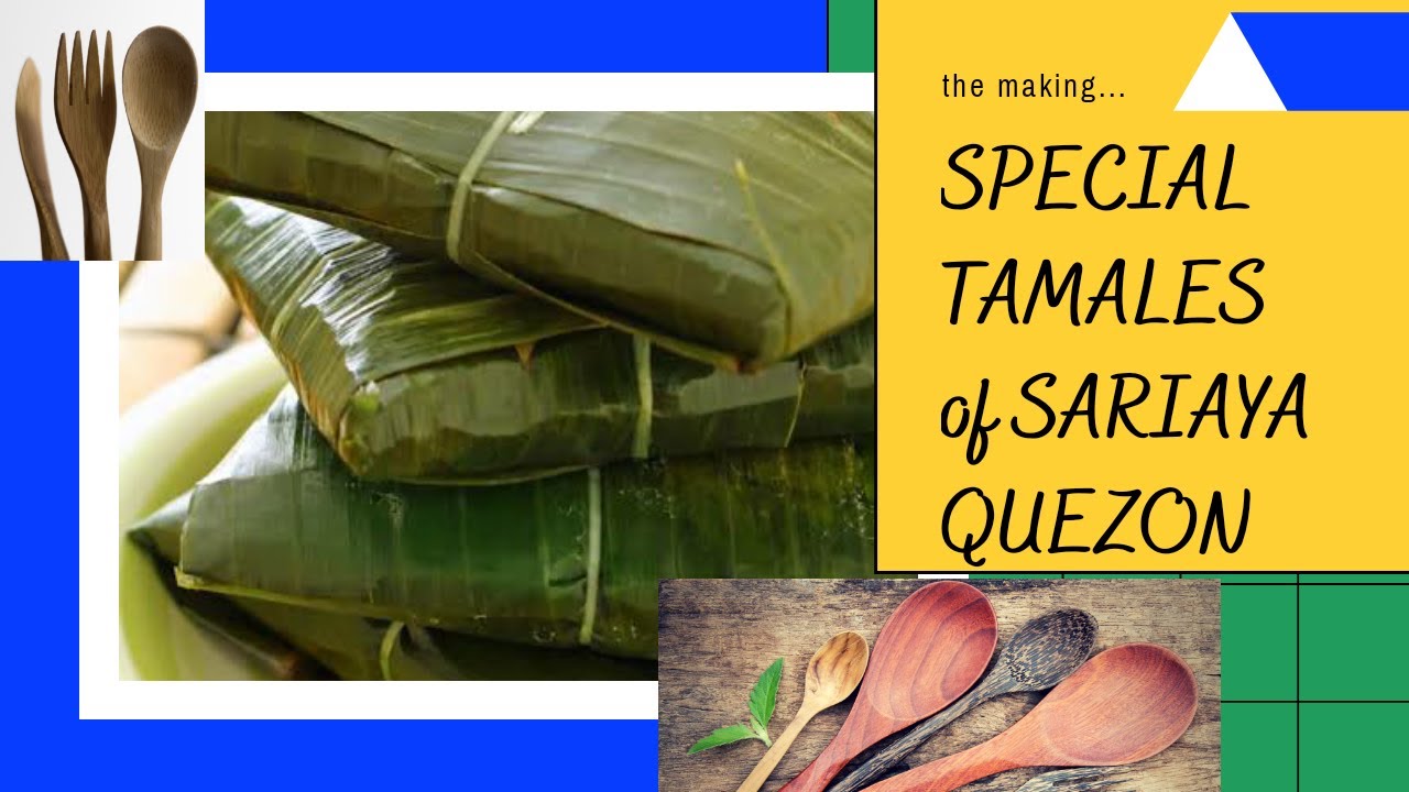 Panlasang PinoySARIAYA SPECIAL TAMALES YouTube