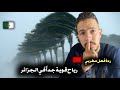 ردة فعل مغربي 🇲🇦 على رياح قوية في الجزائر 🇩🇿 