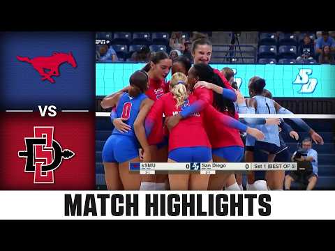 SMU vs. San Diego Match Highlights | 2026 ACC Volleyball