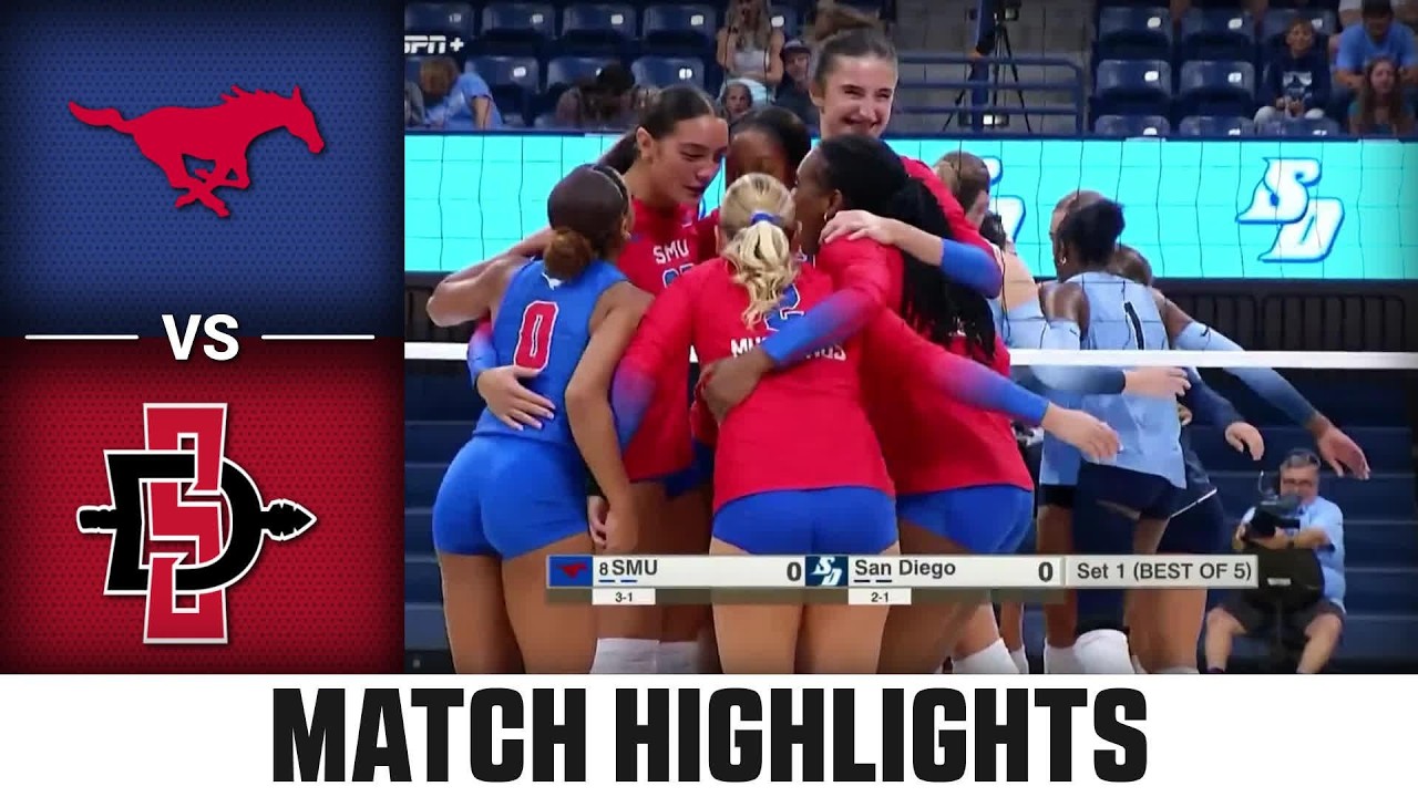 SMU vs. San Diego Match Highlights | 2026 ACC Volleyball