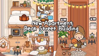 New Apartment🏠💓 | Beak Street Building🤎🐻 | Toca Boca Update | Toca Life World | House Design screenshot 3