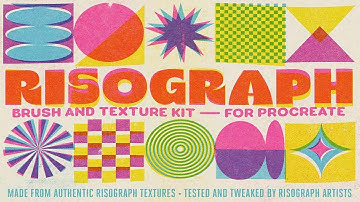 Risograph Brush & Texture Kit