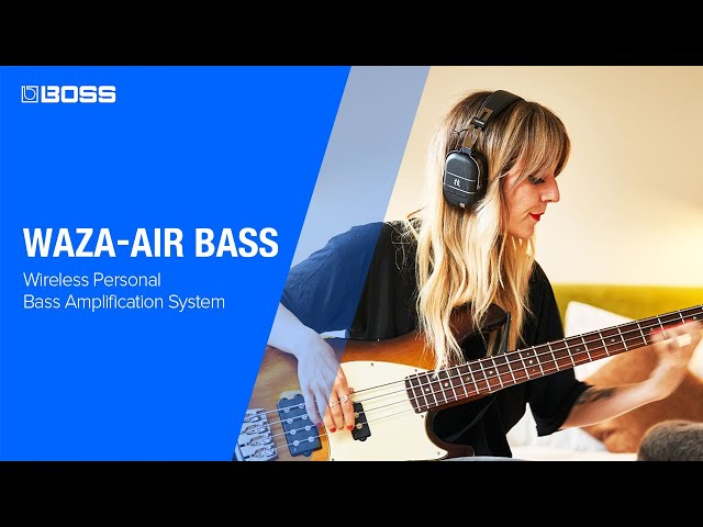 Бездротові навушники для бас-гітари BOSS WAZAAIR BASS