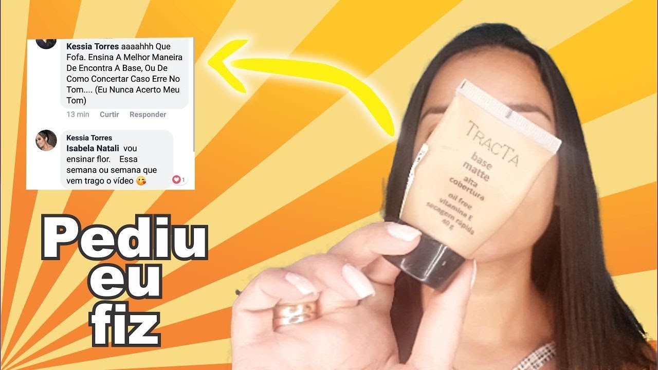 Como consertar o tom da base