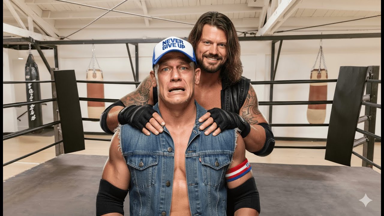 John Cena vs AJ Styles Underground Wrestling Match! The Hidden Battle 