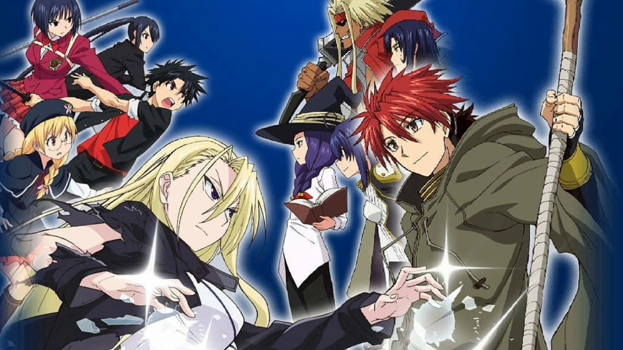 UQ Holder  Mahou sensei negima opening   Happy Material