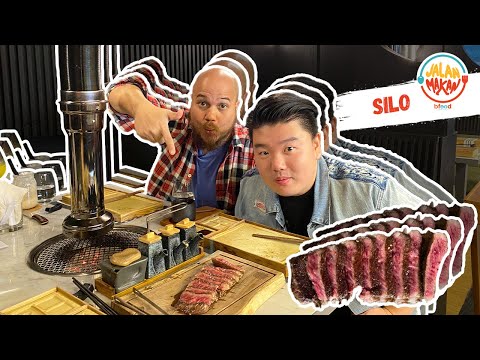 Nyobain Charcoal Karage & Cheese Aged Rib-eye ðŸ¥© Steak - Jalan Makan SILO JAKARTA