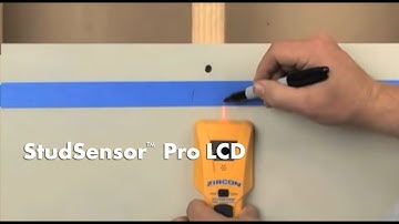How to Use a Zircon StudSensor Pro LCD Stud Finder to Find Wall Studs