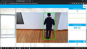 Intel Edge AI Nanodegree - People Counter App with UI