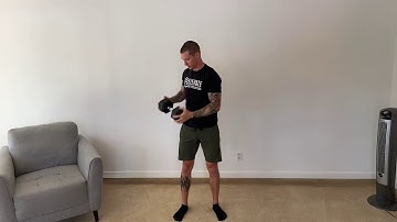 Dumbbell cross-chops