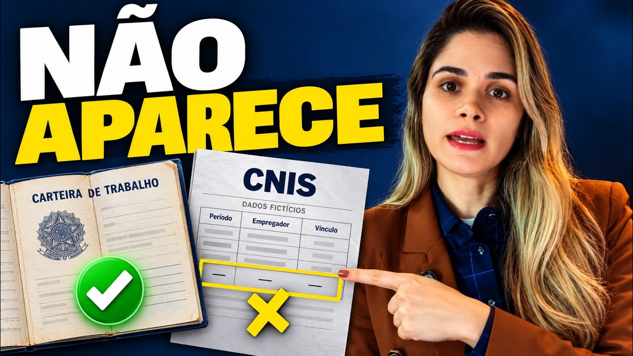 Erro no CNIS 2026: os 3 problemas que diminuem sua aposentadoria (e como corrigir)