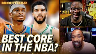 Unc \& Gil debate the best young NBA core: Celtics, Thunder, Grizzlies, Raptors? | Nightcap
