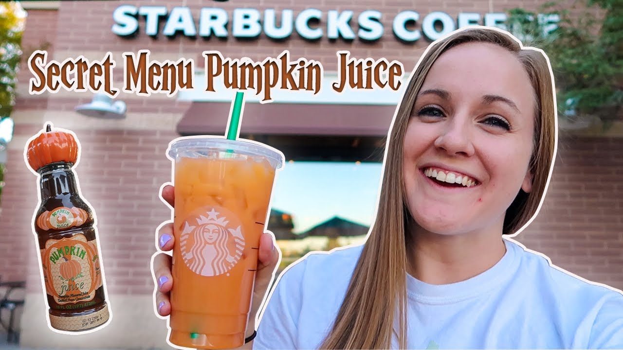 STARBUCKS PUMPKIN JUICE | Harry Potter Secret Menu Drink
