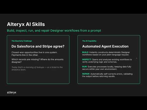 Alteryx Skills