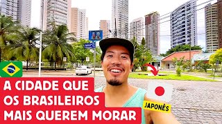 Um japonês visita a melhor cidade para morar no Brasil