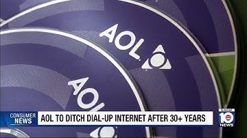 AOL will no longer offer dial-up internet service