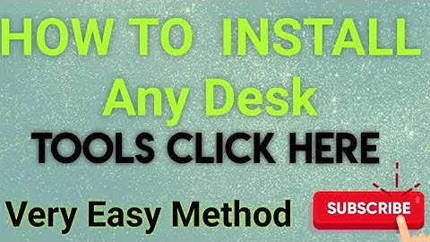 How to Install anydesk | Remote Desktop Tools| Step by Step video