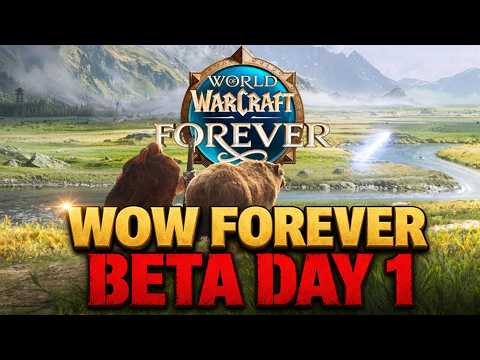 WoW FOREVER Beta! Day 1 ⚔️ Is it good?
