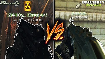 MW2 MP5K "Tactical Nuke" Vs. MW3 MP5 "M.O.A.B"! Which Is Better?! Call Of Duty Weapon Comparisons!