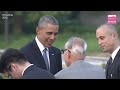 Atomic bomb survivor Mori passes away, having met then US President Obama in 2016