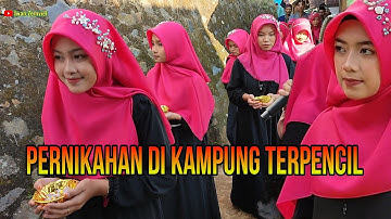 DISAMBUT 7 BIDADARI...!!! Pernikahan Viral Di Kampung Nanggewer Selaawi Garut