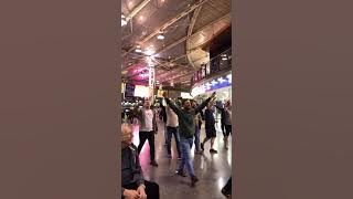 Man Utd fans sing Viva Ronaldo - Manchester Piccadilly Station 2021 #shorts