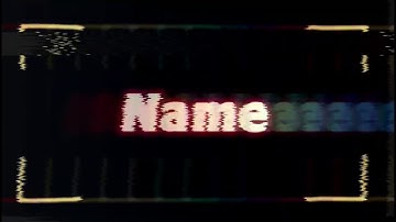 KINEMASTER GLITCH INTRO TEMPLATE