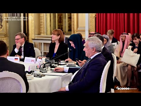 ريم الهاشمي تشارك في اجتماع باريس رفيع المستوى لبحث تنفيذ خطة السلام الأمريكية