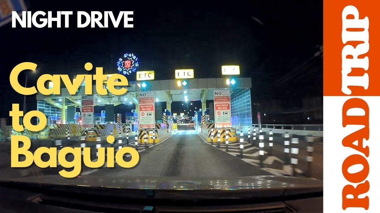 Night Drive - Cavite to Baguio (compressed in 1hr) | Road Trip