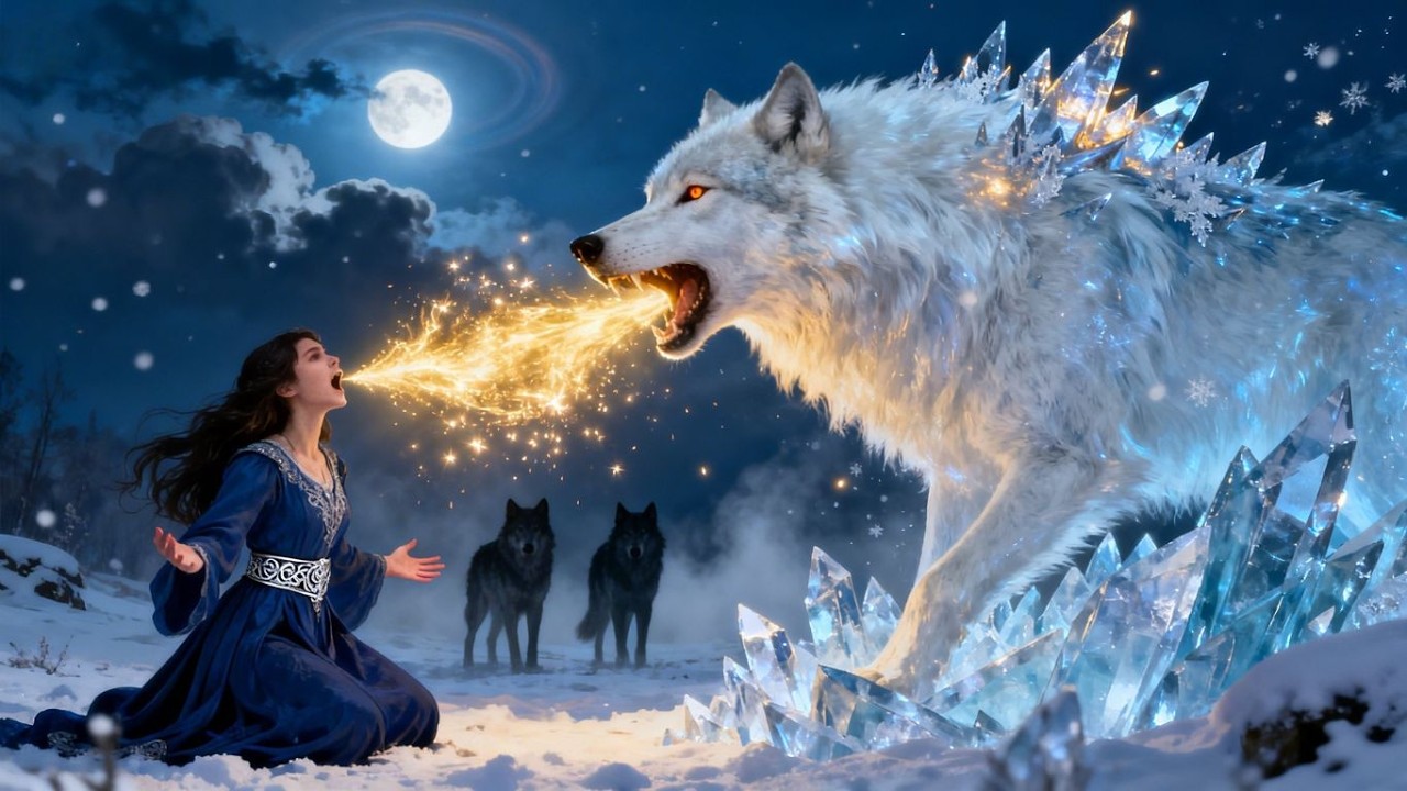 She Sang to a Dying Wolf — The Alpha King Bowed and Claimed Her