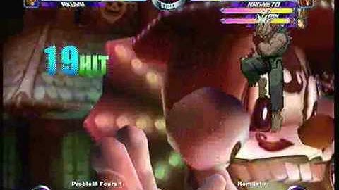 MvC2 Online (360): Ranked Match 16 (MSP) .:4.19.10:.