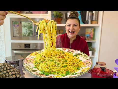 PERFECT GARLIC AND OIL PASTA IN 20 MINUTES