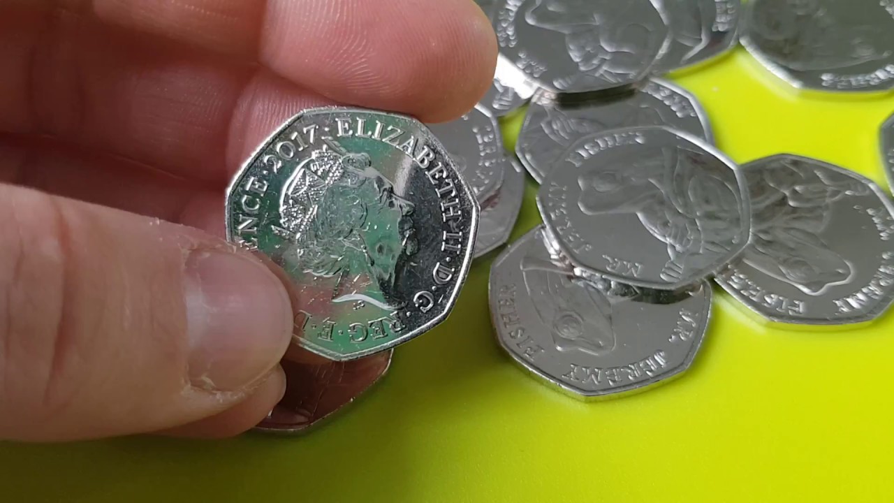 Jeremy Fisher 50 pence coin