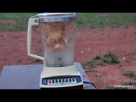 Vintage GE Blender Destruction