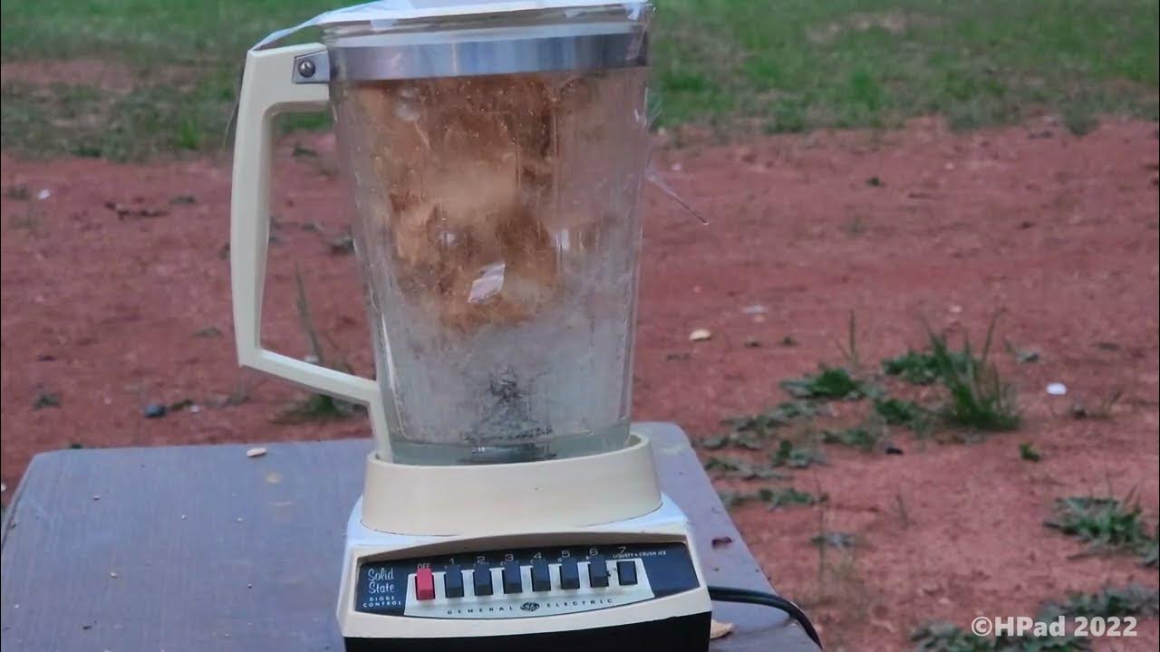 Vintage GE Blender Destruction YouTube