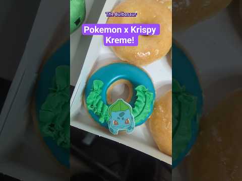Pokemon x Krispy Kreme collab is here!